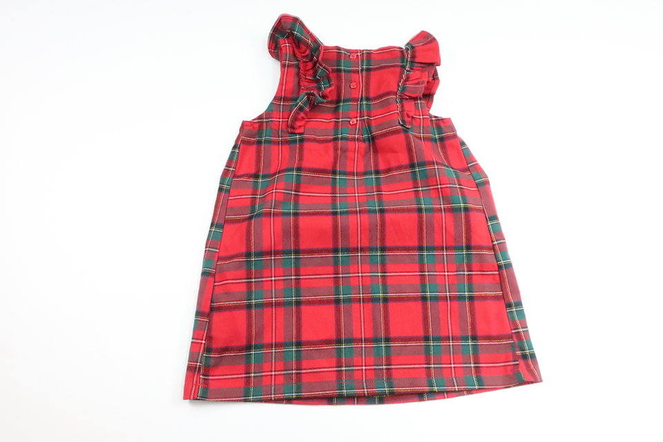 Checked dress from H&M - Size 86 - Red
