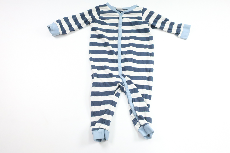 Gestreifter Pyjama von H&MM - Größe 74 - Marineblau