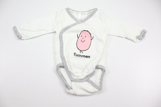 Wrap Bodysuit with Thumbelina from Laban - Size 56 - White