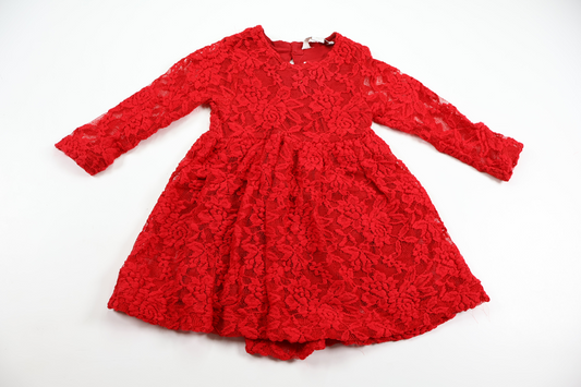 Floral dress from My Wear Baby - Size 62 - Red