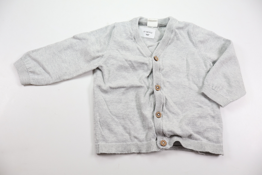Knitted cardigan from H&M - Size 74 - Grey