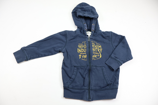 Hooded jacket from Denim Day - Size 98/104 - Navy blue