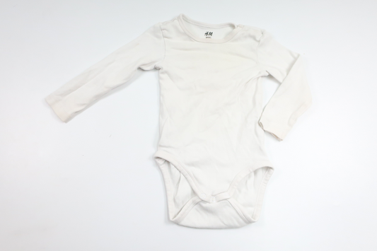Bodysuit from H&M - Size 74 - White