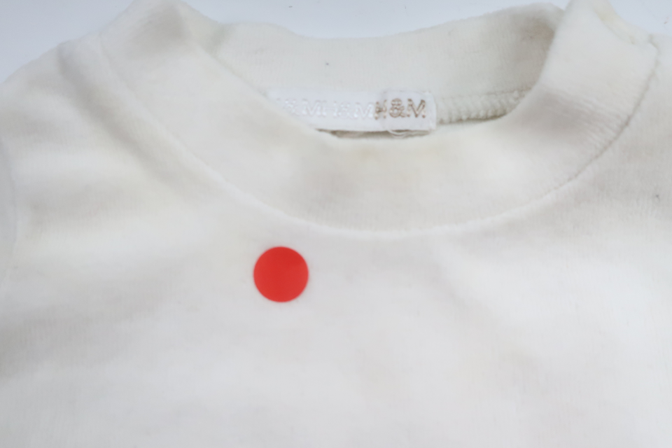 Fleece-Pyjamas von H&MM - Größe 50/56 - Weiß