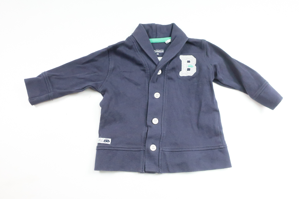 Strickjacke von Staccato – Größe 56 – Marineblau