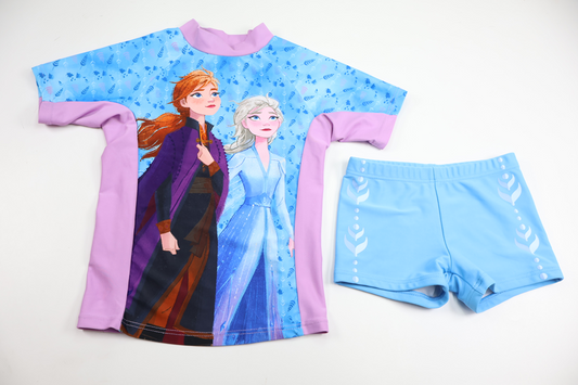 UV set with Frozen from Disney - Size 92/98 - Purple