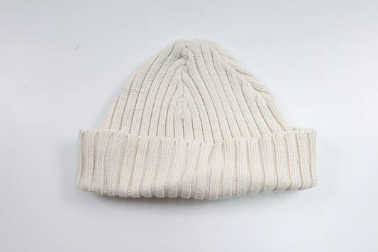 Gerippte Mütze von Ebbe – Größe 56/62 – Beige