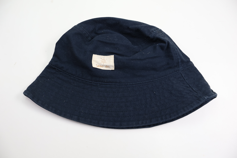 Sun hat from PompdeLux - Size 122/140 - Navy blue