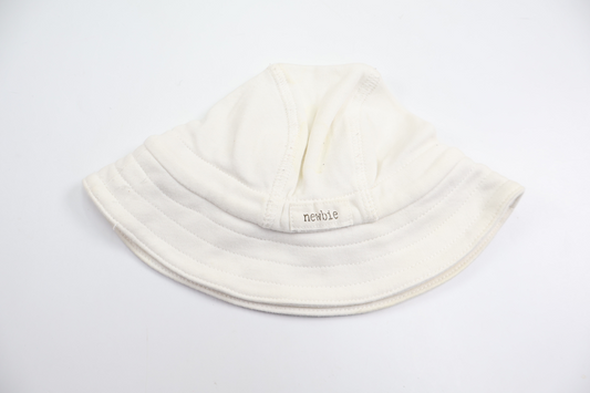 Soft sun hat from Newbie - Size 56/62 - White