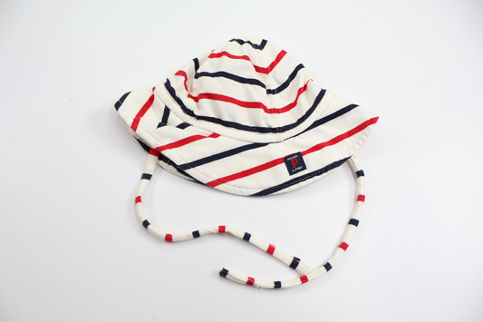 Sun hat from Polarn O. Pyret - Size 40 - White