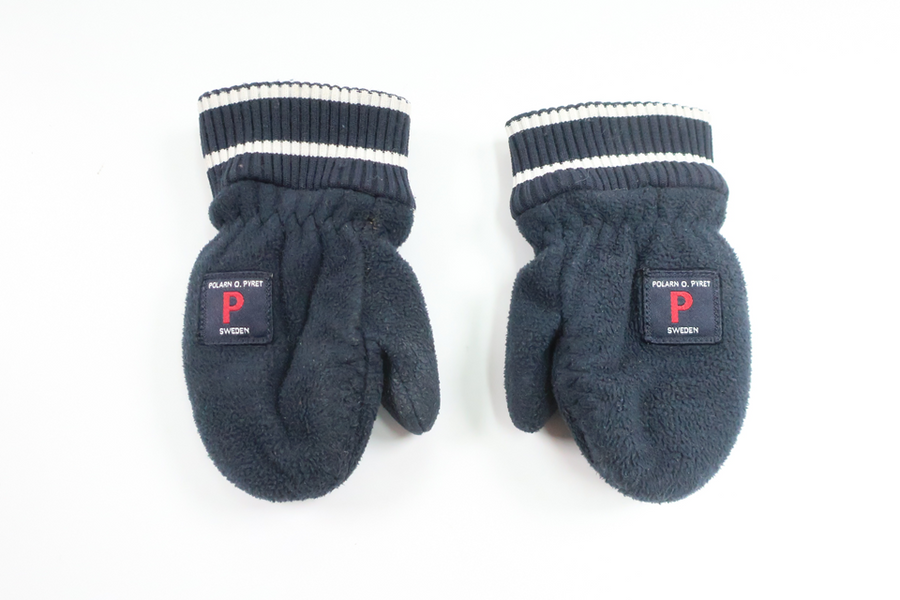 Fleece mittens from Polarn o. Pyret - Size 74/80 - Navy blue