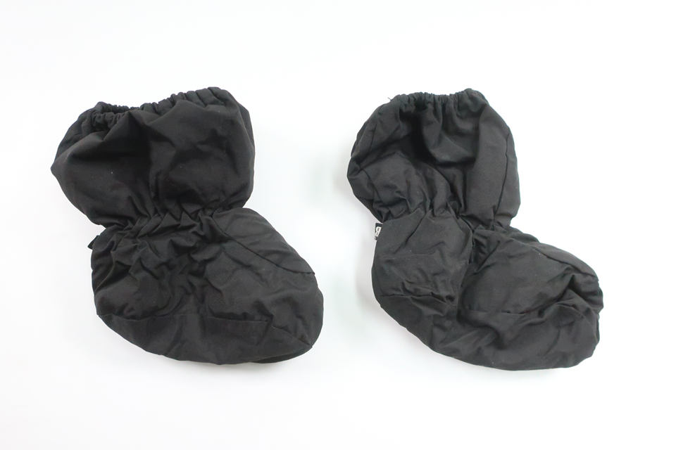 Fleecegefütterte Babyschuhe von Lindex – Größe 74/80 – Schwarz