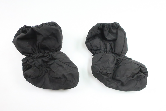 Fleecegefütterte Babyschuhe von Lindex – Größe 74/80 – Schwarz