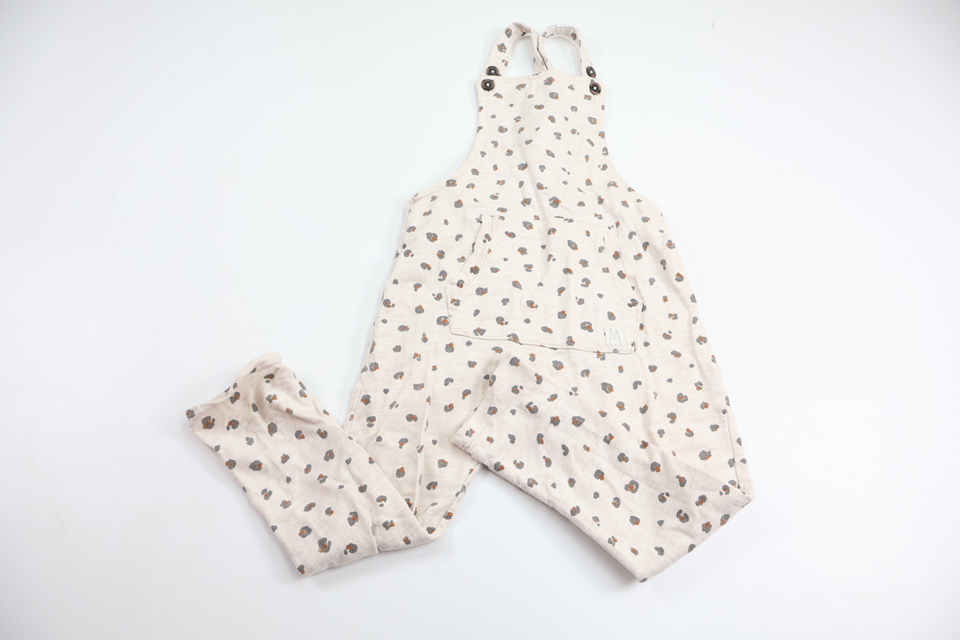 Dungarees from Lindex - Size 92 - Beige
