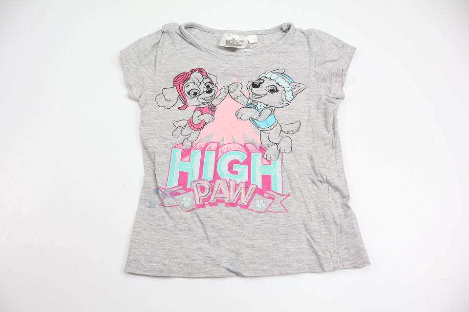 Paw Patrol T-shirt from Nickelodeon - Size 98/104 - Grey