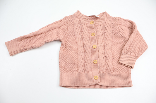 Knitted cardigan from Name It - Size 86 - Pink