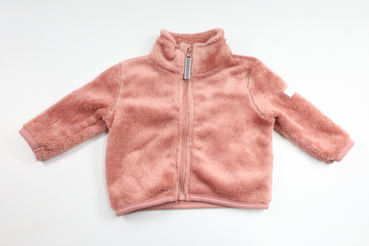 Fleecejacke von Baby Outwear – Größe 56 – Rosa