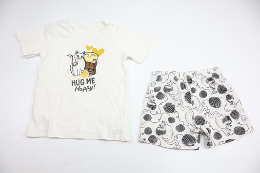 Two-piece pyjamas with Alfons Åberg from Libero - Size 98/104 - White