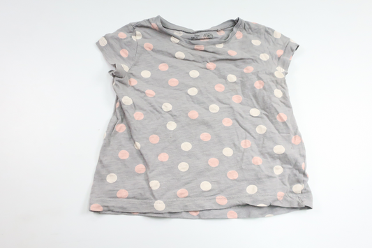 Gepunkteter Pullover von Lindex – Größe 92 – Grau