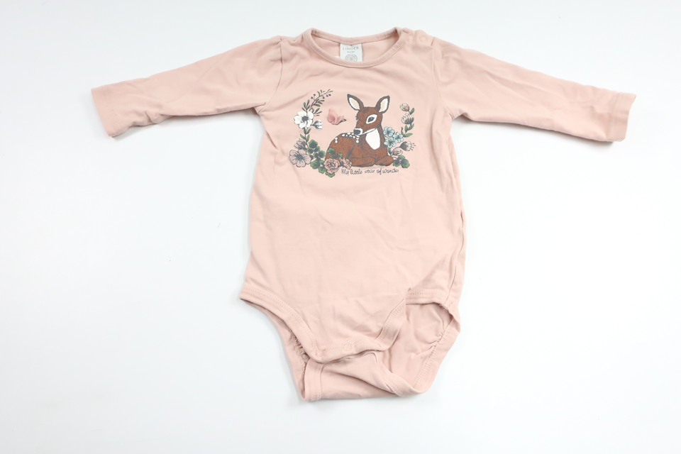 Body von Lindex – Größe 62 – Rosa
