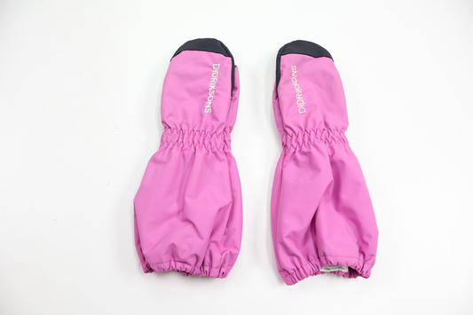 Fleece-lined mittens from Didriksons - Size 86/92 - Purple