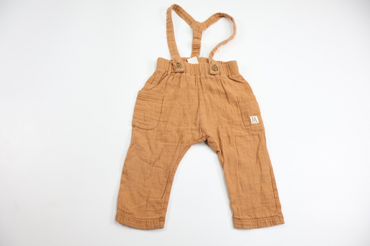Overalls from Lindex - Size 74 - Brown