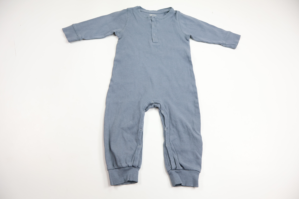Ribbed pyjamas from BEBE - Size 80 - Blue