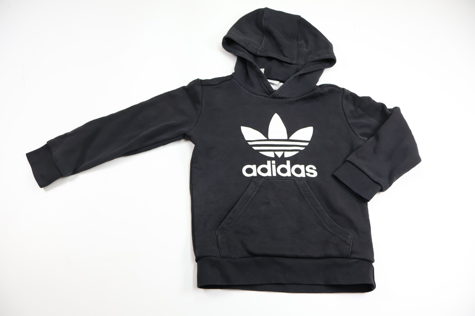 Adidas Hoodie - Size 116 - Black