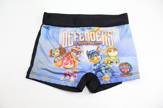 Swim trunks with Paw Patrol from Nickelodeon - Size 98/104 - Black