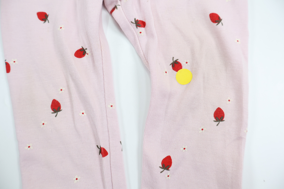Pants with strawberries from Name It - Size 80 - Pink
