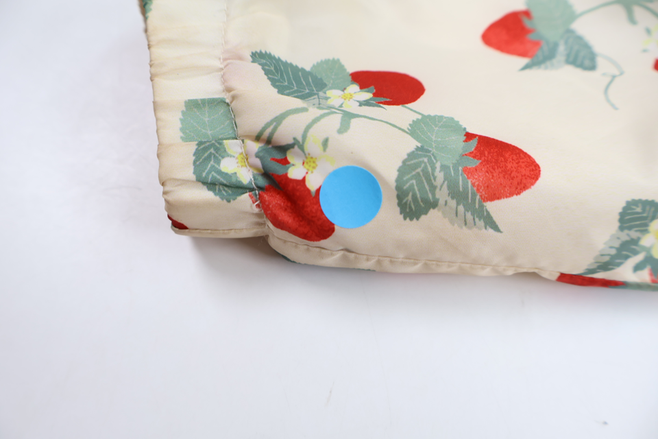 Wind jacket with strawberries from H&M - Size 80 - Off-white