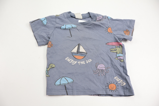 T-shirt from H&M - Size 68 - Blue