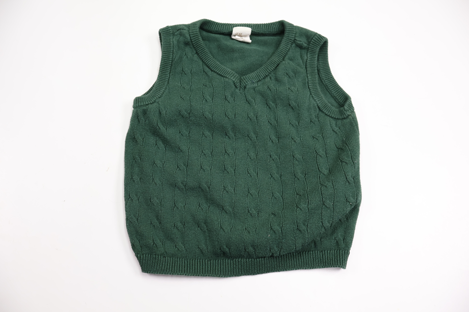 Knitted vest from H&M - Size 80 - Green