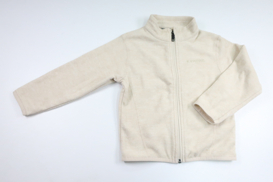 Fleecejacke von Everest – Größe 98/1014 – Cremeweiß