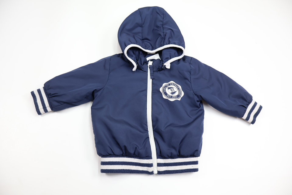Bomber jacket from H&M - Size 74 - Navy blue