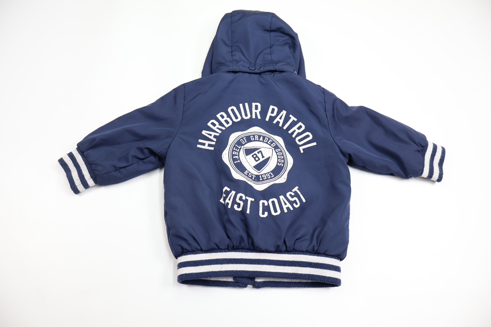 Bomber jacket from H&M - Size 74 - Navy blue