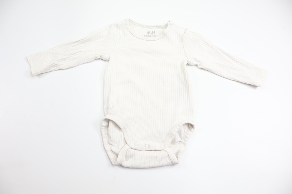 Ribbed bodysuit from H&M - Size 62 - White