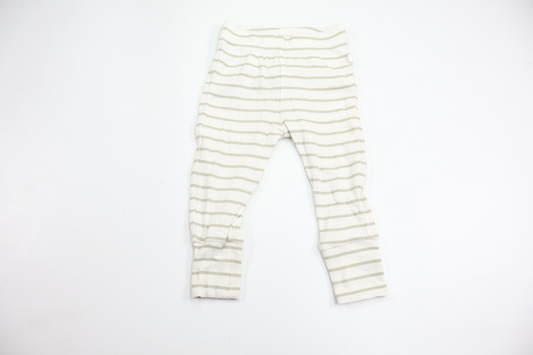 Ribbed striped trousers from Tiny One - Size 62 - White