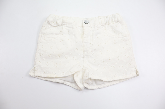 Embroidered shorts from Cubus - Size 98 - White