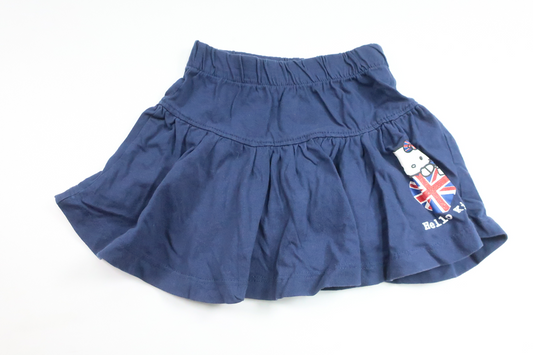 Rock von Hello Kitty – Größe 98/104 – Marineblau