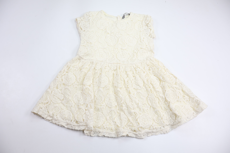 Lace dress from Lindex - Size 98/104 - Off-white