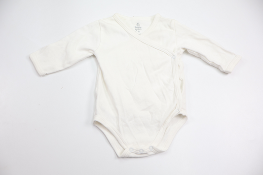 Wrap bodysuit from Basic U - Size 56 - White