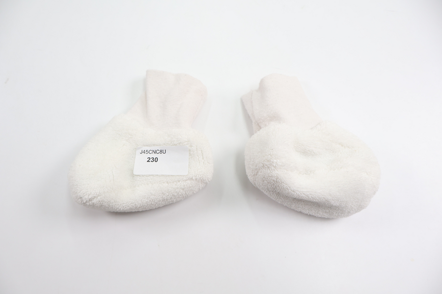Fleece booties from Unknown - Size 56/62 - White