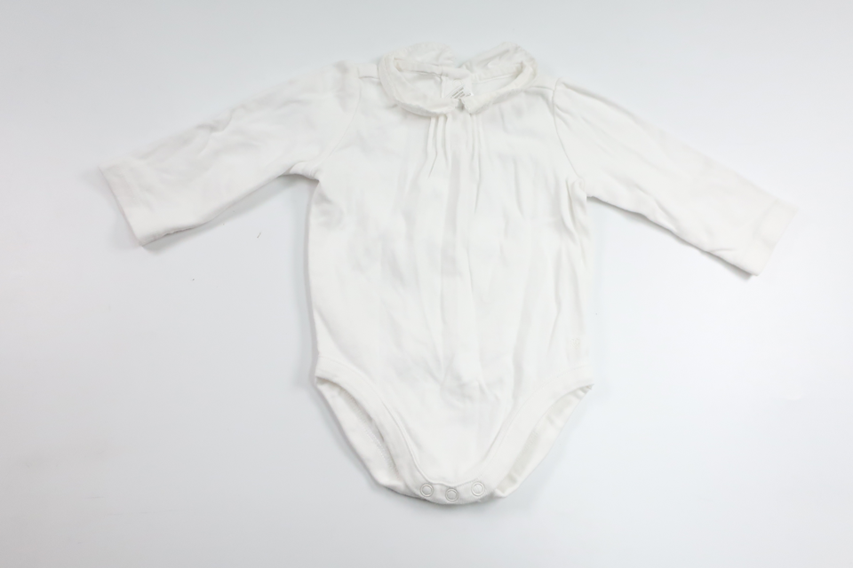 Body with collar from Janie & Jack - Size 62/68 - White