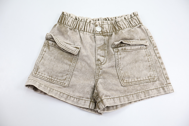 Denim shorts from H&M - Size 116 - Beige