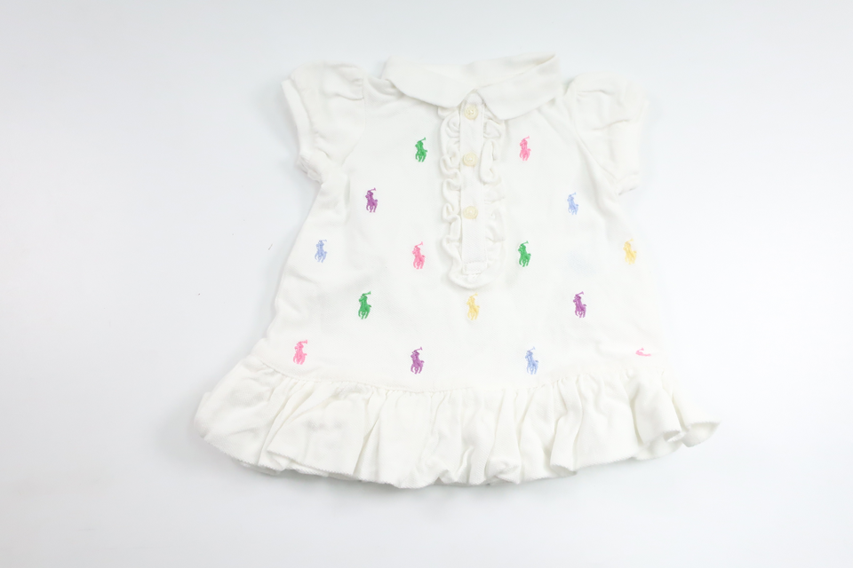 Kleid von Ralph Lauren – Größe 56/62 – Weiß