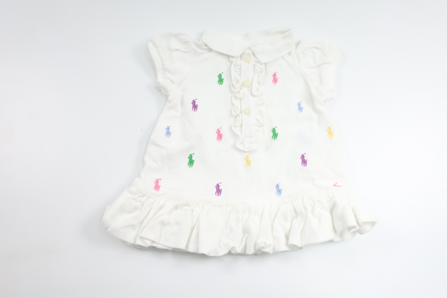 Kleid von Ralph Lauren – Größe 56/62 – Weiß