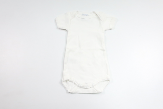 Striped bodysuit from Petit Bateau - Size 50/56 - White