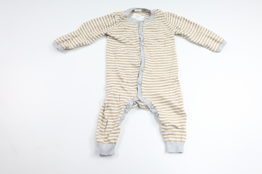 Strickoverall von H&MM - Größe 62 - Beige