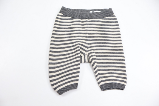 Stickade byxor från H&M - Storlek 56 - Grå